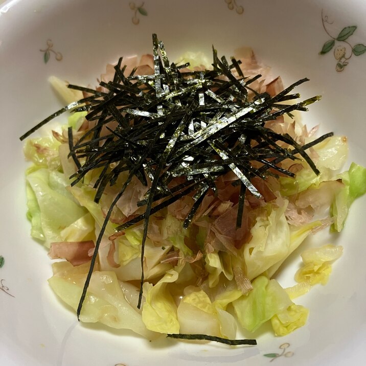 5分でできる！電子レンジで超簡単キャベツのなます風